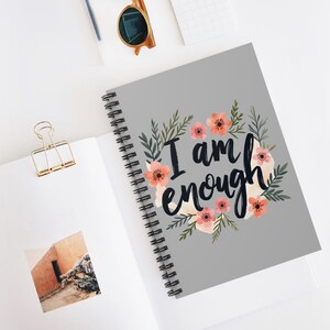 Mental Health Journal, Mental Health Notebook, Gifts For Mental Health, Positive Affirmations Notebook, End Stigma, Writing Journal Gift