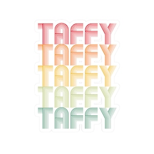 Sticker fête nationale de la tire le 23 mai, cadeau pour amateur de bonbons, décoration friandises, scrapbooking, sticker pour ordinateur portable
