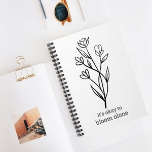Mental Health Journal, Mental Health Notebook, Gifts For Mental Health, Positive Affirmations Notebook, End Stigma, Writing Journal Gift