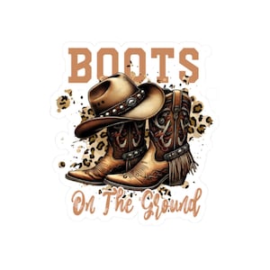 Stickers cowgirl, Sticker bottes sur le sol, Sticker cowgirl western, Sticker amateur de rodéo, Sticker fille de la campagne, amoureux des chevaux, cowgirl noir
