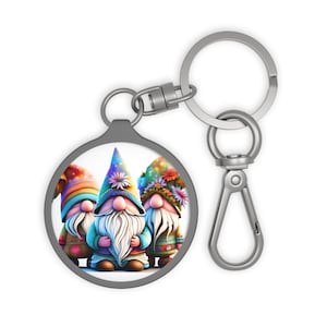Christmas Gnome Key Chain, Thanksgiving Gnome Key Chain, Birthday Gnome, Gnome Lover Gift, Sweden Gnome, Gnome Gift, Gnome Life, Hippy Grone