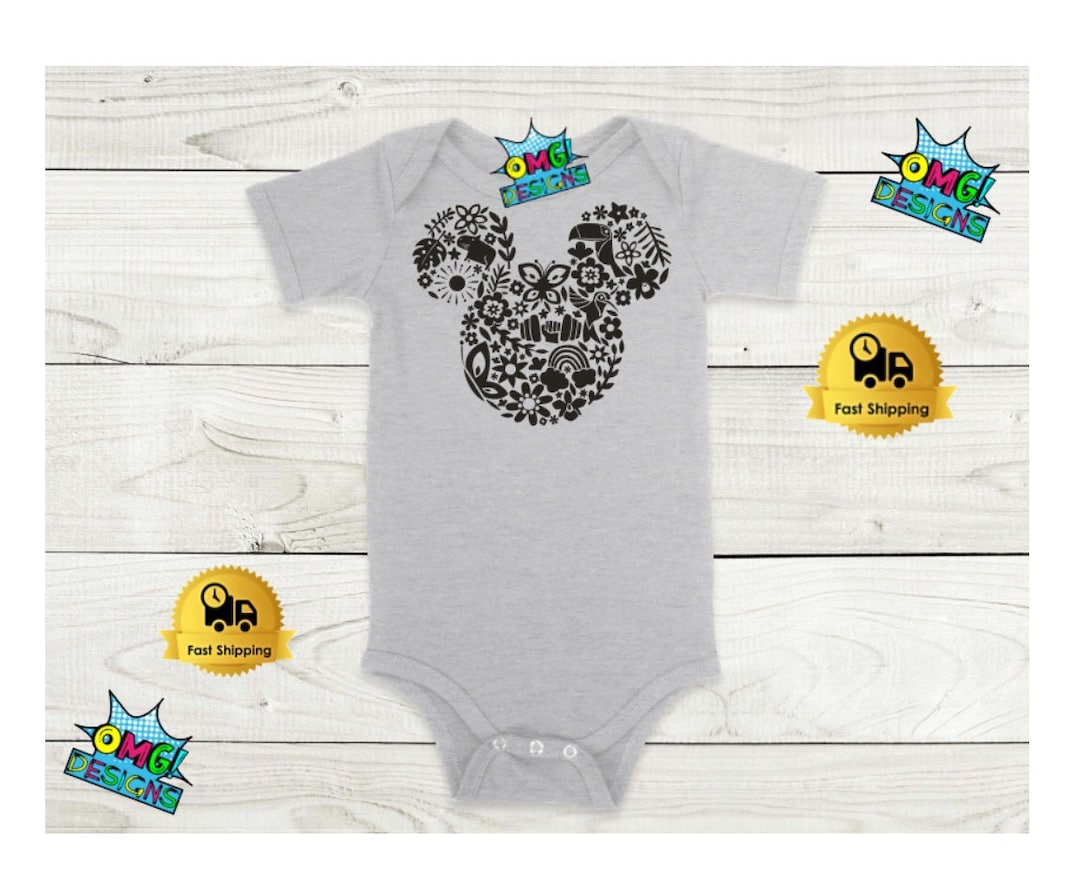 Disney Kids Onesie, Disney Onesie, Mickey Onesie, Minnie Onesie