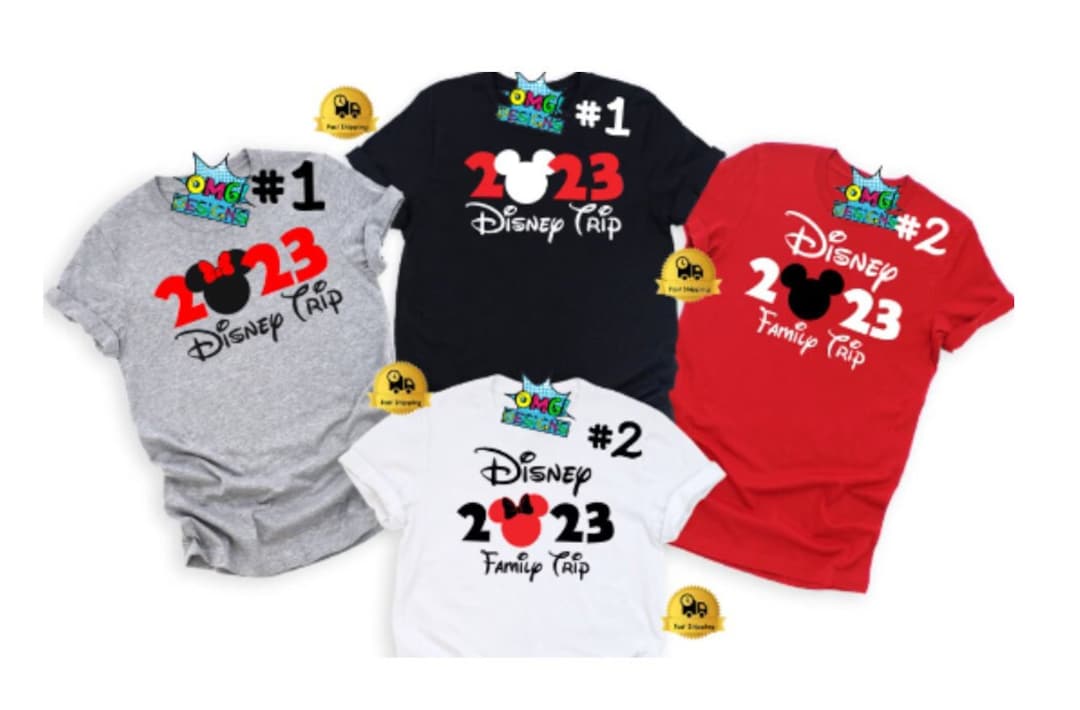 Disney Family Shirts Disney Trip 2023 Shirt Disney Shirts Etsy