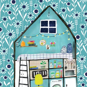 Micro Living Floral POSTCARD Postcrossing