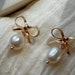 see more listings in the Pearl drop earrings section