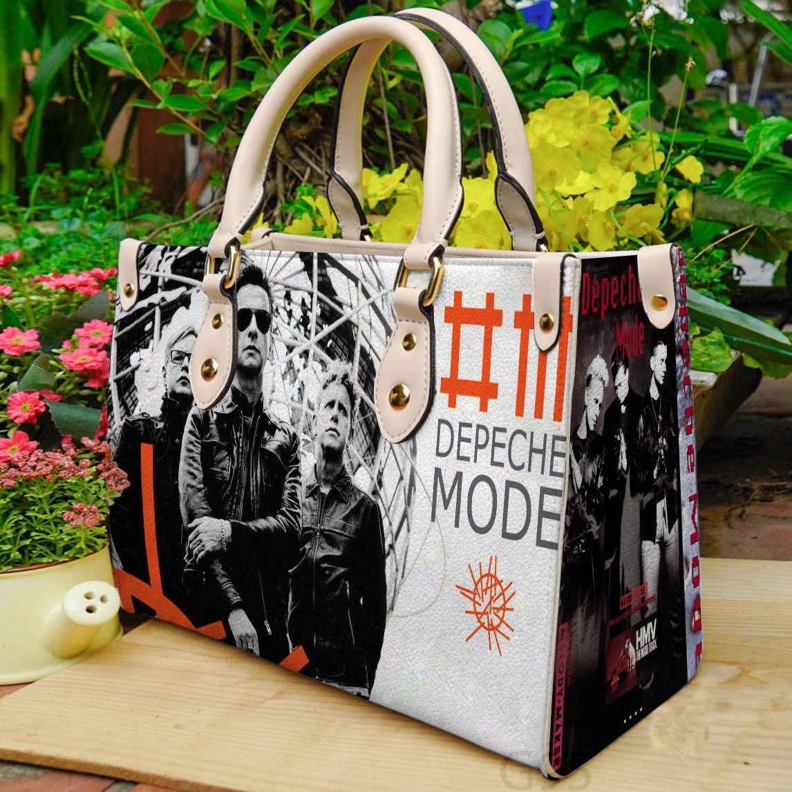 Depeche Mode Leather Bagdepeche Mode Lover Handbagcustom 