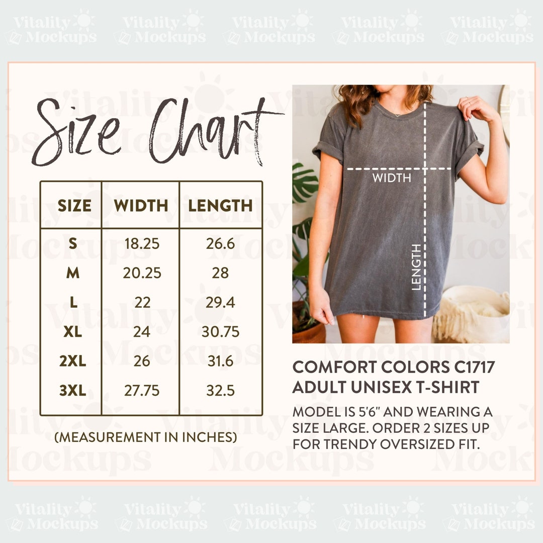 comfortiva size chart