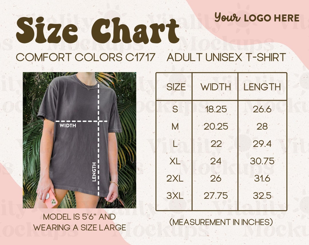 comfortiva size chart