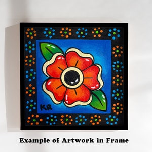 Flower Tattoo Print