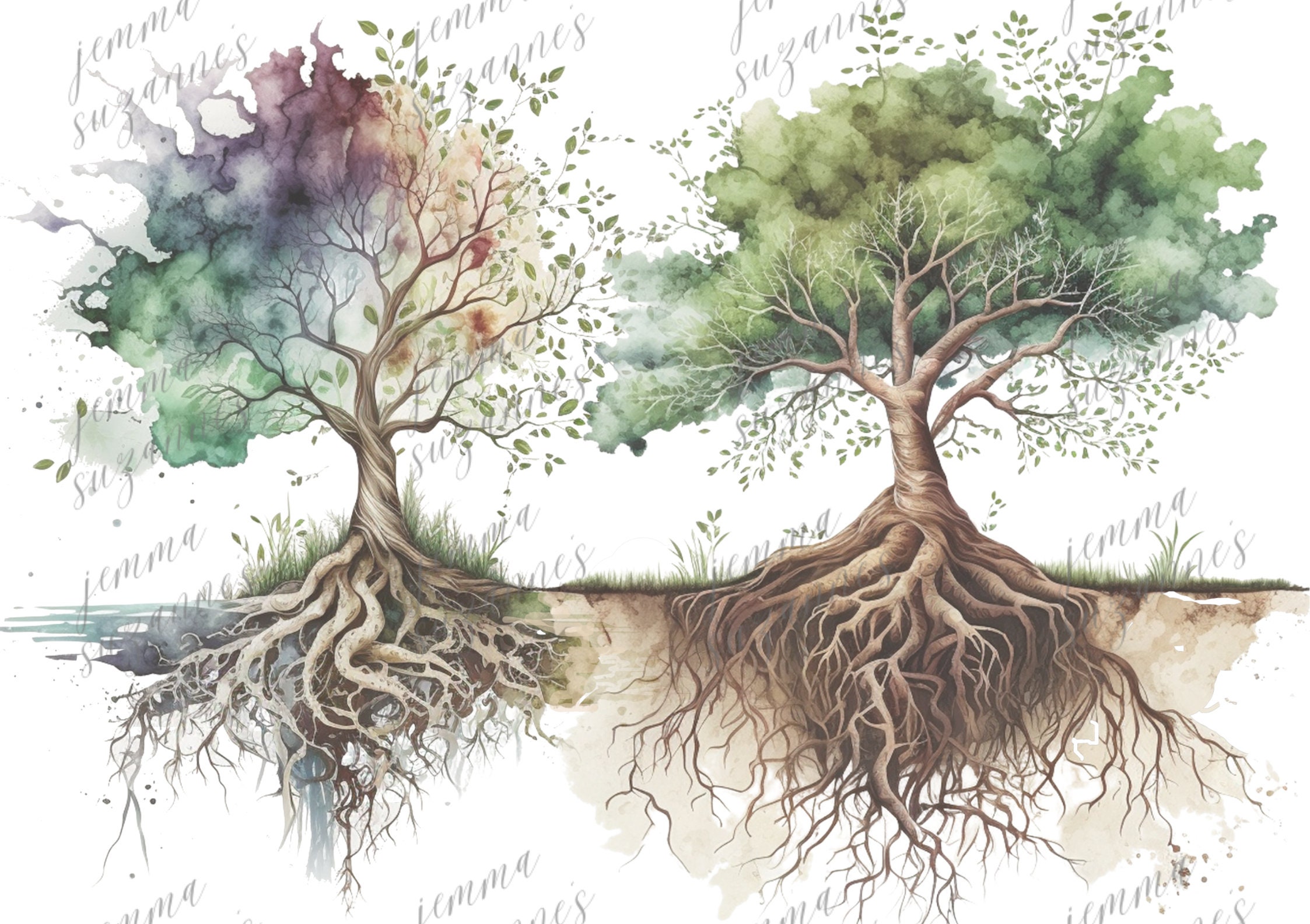 Printable Tree Poster - Etsy