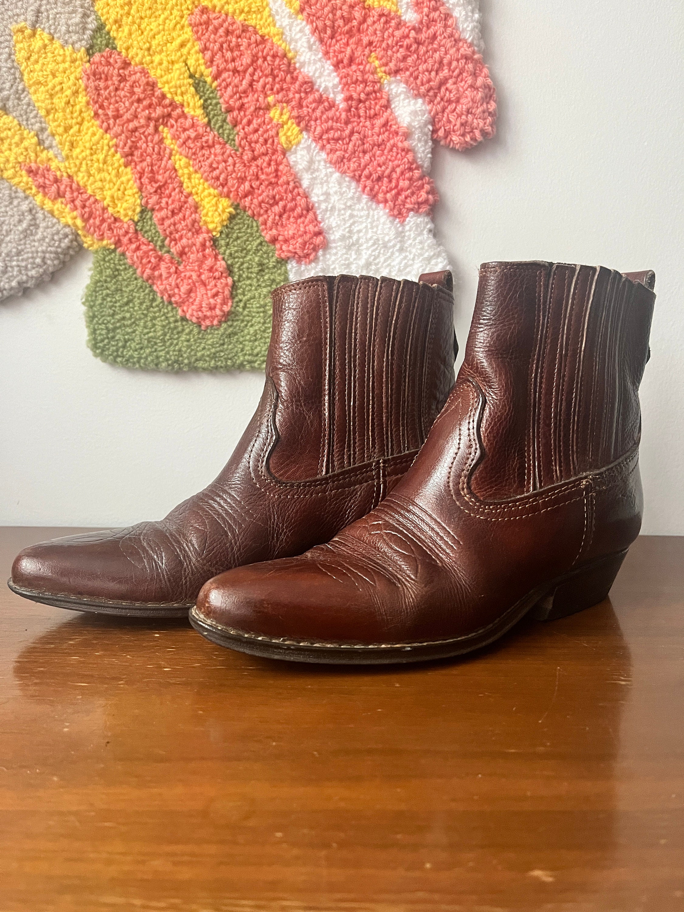 90s Western Boots - Etsy Canada