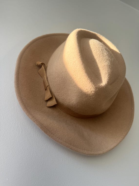 Vintage Geo W Bollman 100% Wool Hat - Made in the USA - Etsy display picture 3