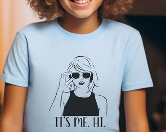 It's Me Hi Kids Unisex T-Shirt, Australian Swift Tshirt design, Eras Tour 2024, Unisex T-shirt