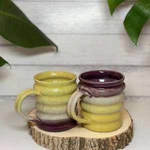 Handmade Ceramic Mug Set of 2