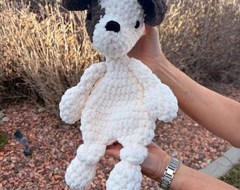 Handmade Crochet Puppy Lovey
