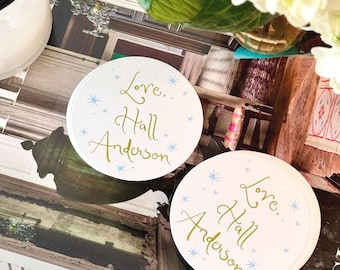 Personalized Gift Tags | Funky Custom Tags for Gifting, Set of 24