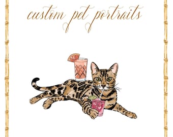 Custom Pet Portrait Add-on