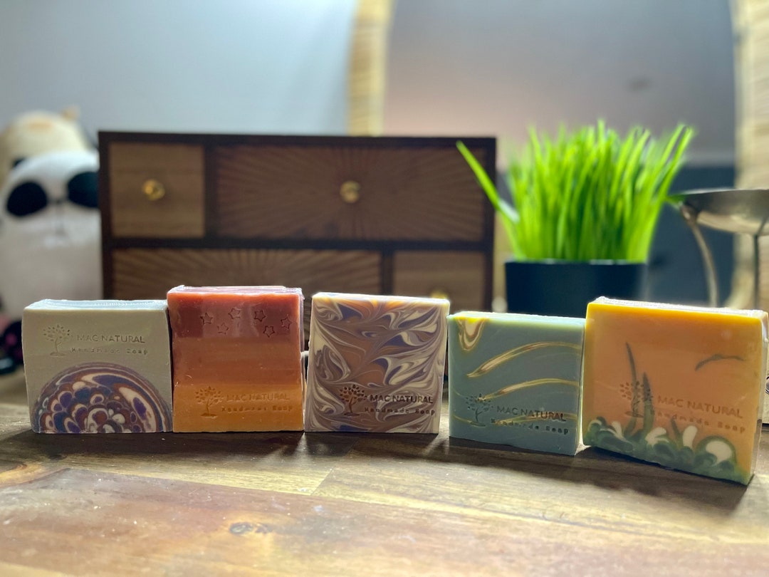 Handcrafted Natural SOAP Box Set, NZ Handmade Cold Process Soap Etsy New Zealand