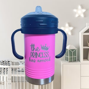 Customizable Polar Camel 10 oz. Double Wall Insulated Stainless Steel Sippy Cup for Babies and Toddlers