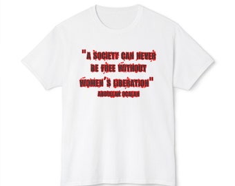 A Society can never be free - Unisex Heavy Cotton Tee