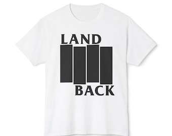 Land Back - Unisex Heavy Cotton Tee