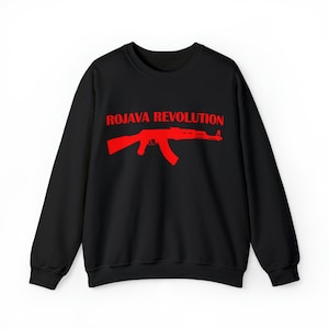 Rojava Revolution Unisex Heavy Blend™ Crewneck Sweatshirt