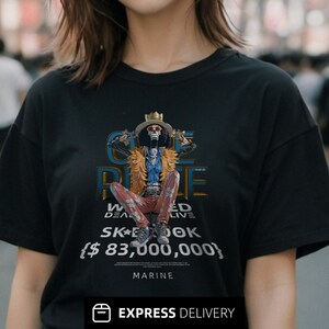 Straw Hat Pirates Characters One Piece Wan Pīsu Anime Grunge Border Poster  Design | Gift T-Shirt | Anime T-Shirt | Kids T-Shirt