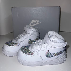 Bling Toddler Nike Air Force 1 Mid LE