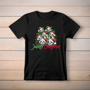 Panda beren vakantie Merry Christmas sublimatie Svg Png Jpg Clip Art digitale download