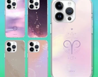 Zodiac space Astrology nebula Phone case for iPhone 18 17 16 15 14 pro, for S25 S24 S23 S22 ultra A73 A56 A36 A15,for Google Pixel 10 9 8