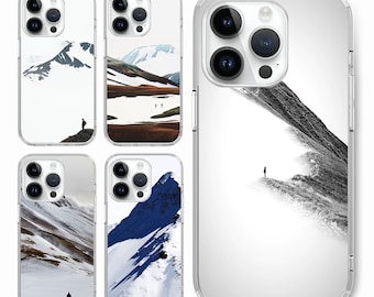 Snow mountain Alaska winter nature Phone case for iPhone 18 17 16 15 14 pro, for S25 S24 S23 S22 ultra A73 A15, for Google Pixel 10 9 8