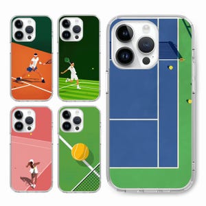 Tennisspieler Grand Slam Sports Grass Handytasche für Iphone 16 15 14 13 12, für S24 S23 S22 ultra A73 A55 A54 A35 A15, für Pixel 9 8 7