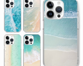 Beach ocean water nature Phone case for iPhone 18 17 16 15 14 pro, for S25 S24 S23 S22 ultra A73 A15, for Google Pixel 10 9 8