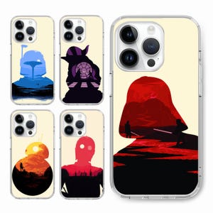 Klassische Star Wars Handyhülle für Iphone 16 15 14 13 12 pro, für S25 S24 S23 S22 ultra A73 A55 A35 A15, für Pixel 9 8 7