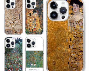 Gustav Klimt gold woman flower painting Phone case for iphone 18 17 16 15 14 pro,for S25 S24 S23 S22 ultra A73 A56 A36, for Pixel 10 9 8