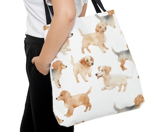 Weiner Dog Tote Bag, Weiner Dog Art, Weiner Dog Carry, Weiner Dog Gift, Daschund Tote, Doxie Tote Bag