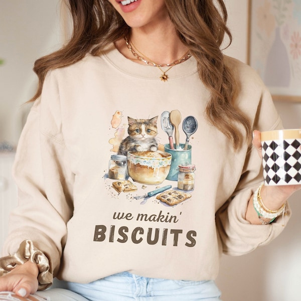 Kitty Biscuits Cat Shirt Etsy
