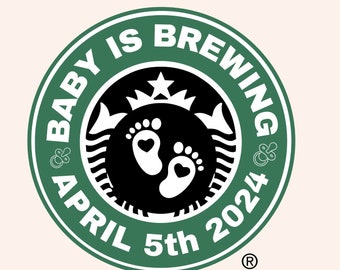 Starbucks Logo Baby is Brewing