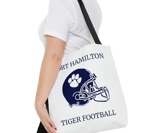 Tiger Football  Tote Bag