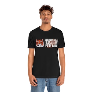 Tiger Football - Unisex Jersey Short Sleeve Tee