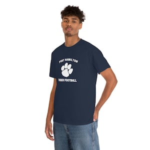 Tiger Football - Unisex Heavy Cotton Tee