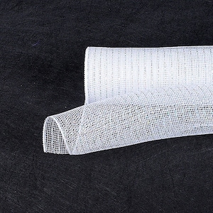 Deco Mesh Wrap Metallic Stripes ( 21 Inch x 10 Yards )