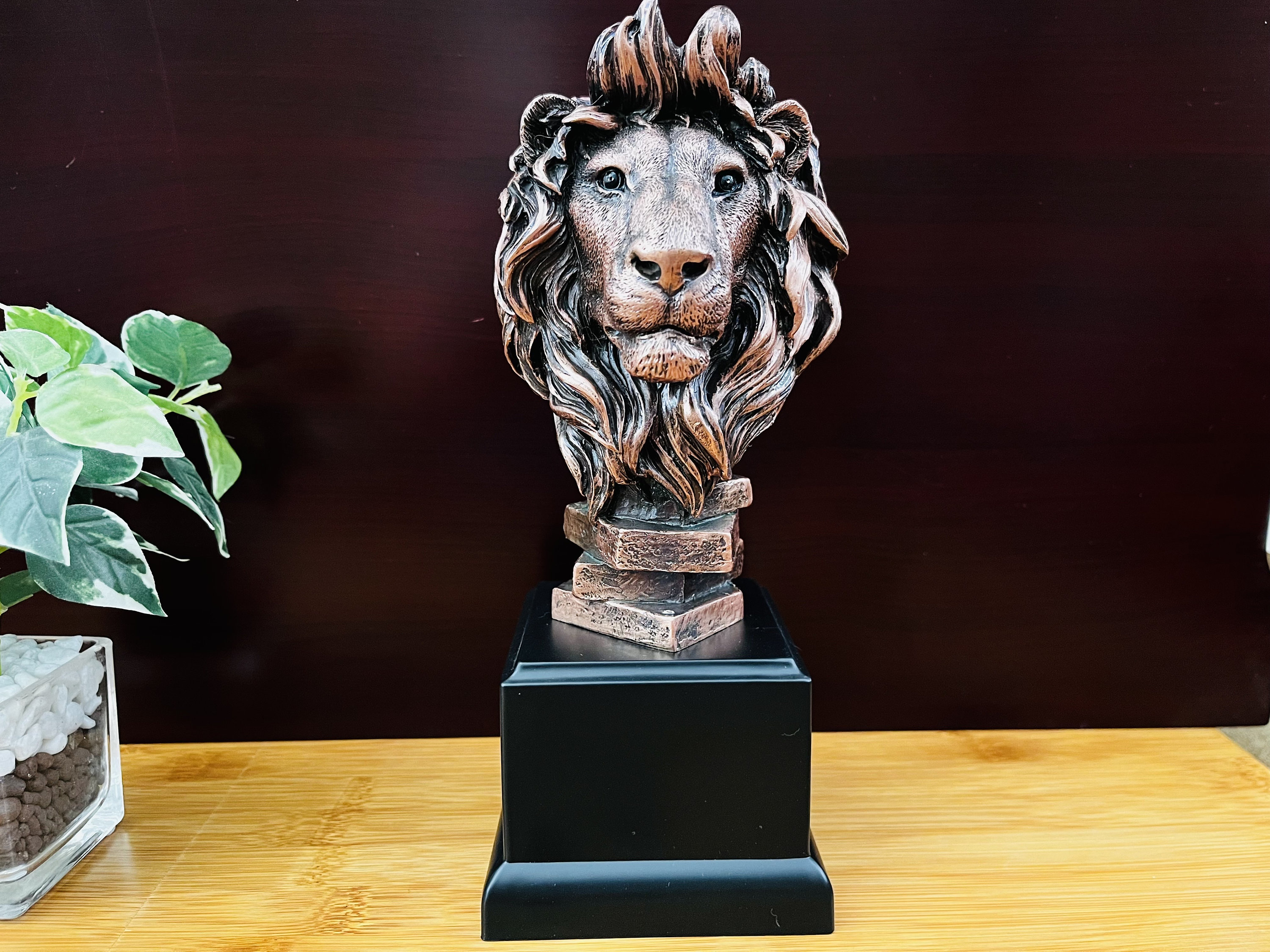 Lion Trophy - Etsy