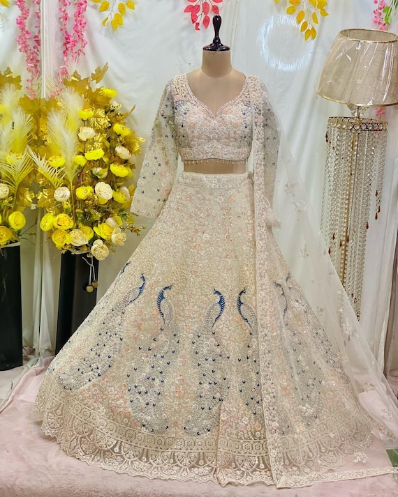 floor length sabyasachi dresses Bridal Lehenga Choli