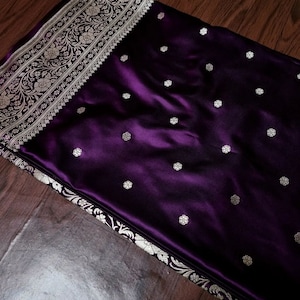 Indian Traditional Exclusive Bridal Pure Light Weight Soft Premium Quality Katan Silk Banarasi Saree For Wedding Saree
