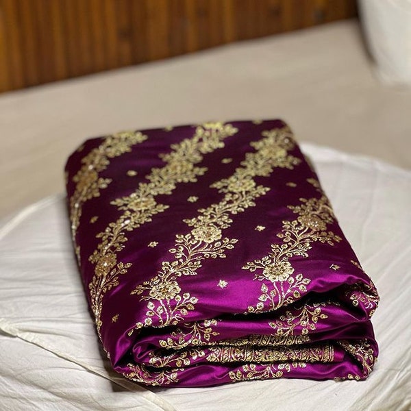 Purple banarasi saree,jari work,Bridal Banarasi Saree, Authentic Banarasi Saree, katan Banarasir,Sarees For Women USA, Handwoven Saree