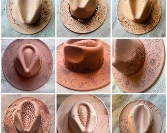 Design Your Own Fedora or Cowboy Hat – Custom Handcrafted Hat, Your Style, Your Way – Personalized Fashion for Any Occasion