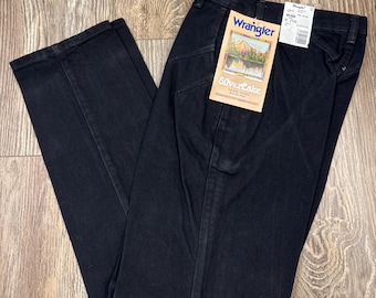 Vintage Wrangler Black Silverlake Austin Jeans: Women's Size 9/10, NWT