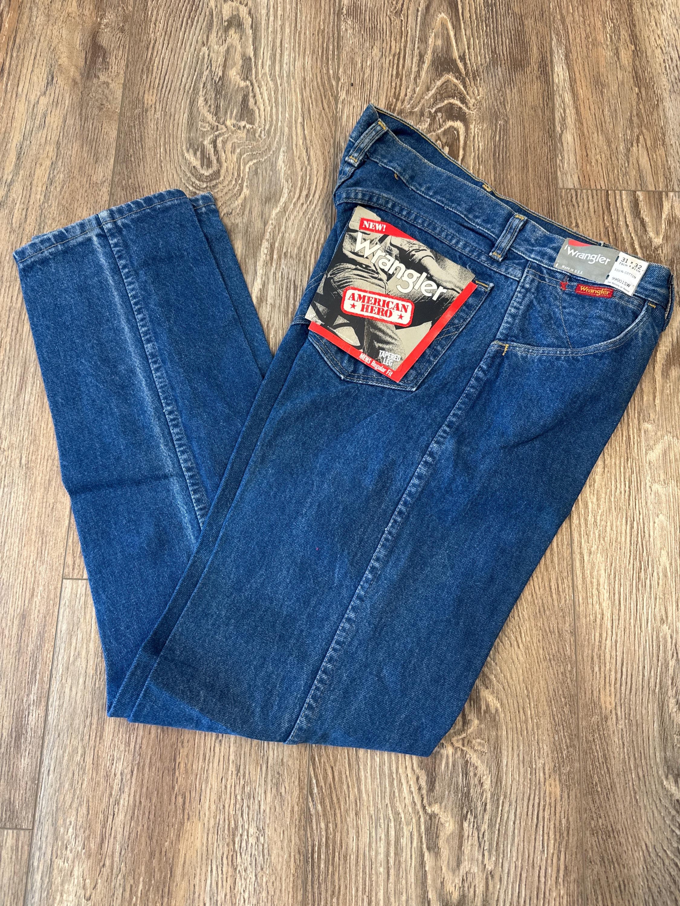 Wrangler Hero Jeans - Etsy Wrangler Hero Jeans - Etsy