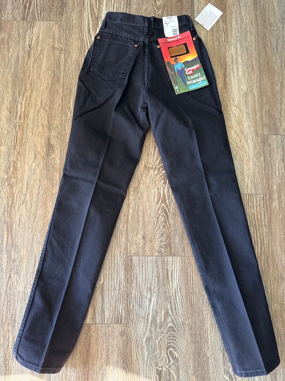 Vintage Women’s Wrangler Checotah BLACK Jeans NWT… - image 7